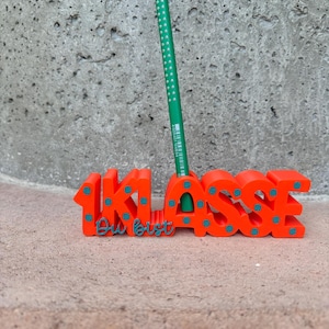 You are 1st grade” pencil holder – gift for school enrollment – decoration for the beginning of school