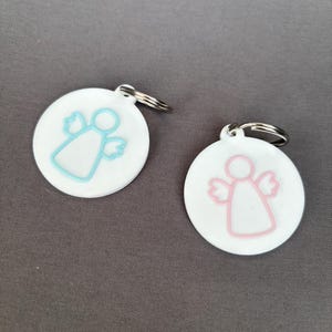 Keychain Angel – Guardian Angel | 3D-printed | Lucky Charm