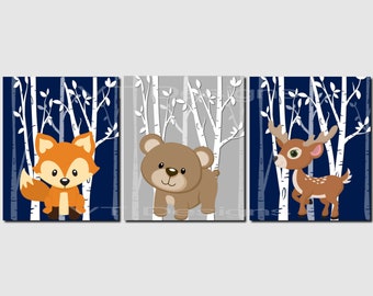 Owls kids art | Etsy