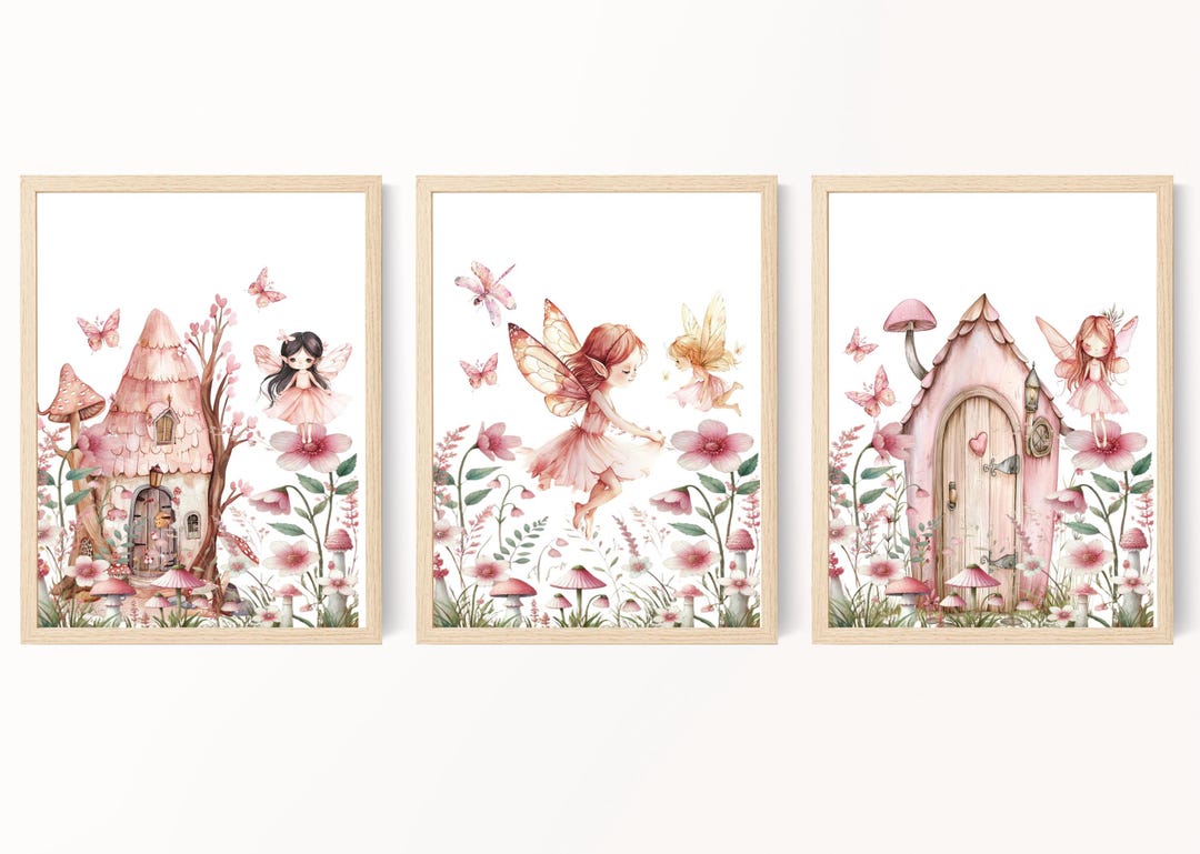 Fairy Nursery, Fairytale Room Decor, Baby Girl Fairy Theme, Fairy ...