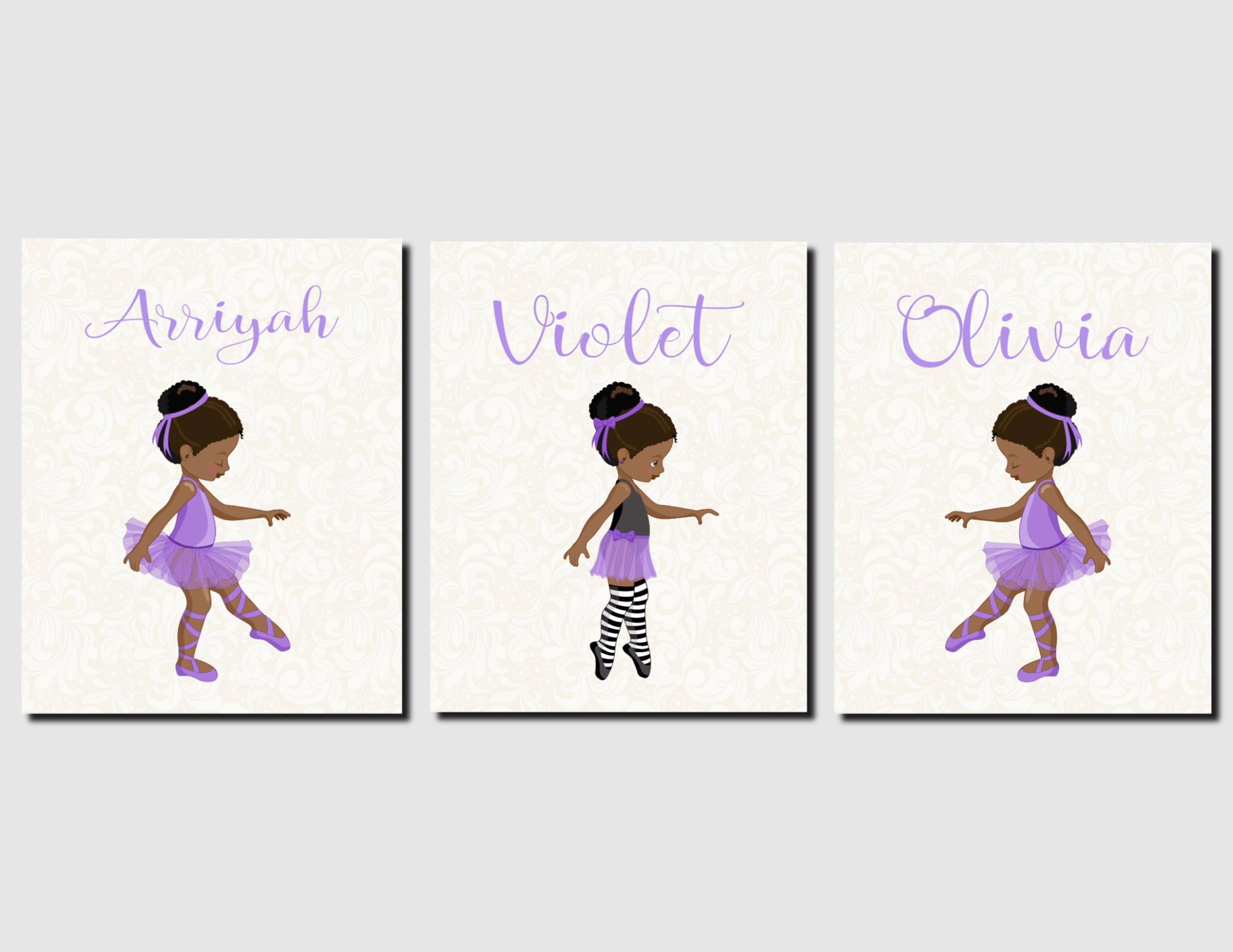 Sisters Wall Art Ballerina Wall Art Toddler Girls Room Etsy