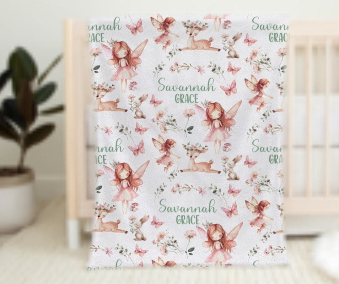 BABIES JACQUARD BLANKET FAIRY GANG