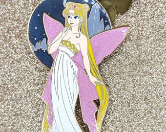 Neo Queen Serenity Princess Kristall Tokyo Moon Disney Stil Emaille Pin
