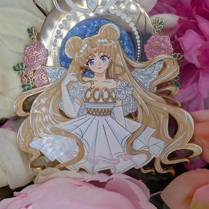 Sailor moon queen princess serenity dress and crown