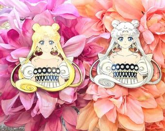Usagi Serena sailor moon serenity bust pin