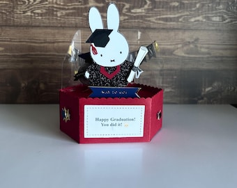 Inspired Nijntje | Miffy graduation card | Invitation