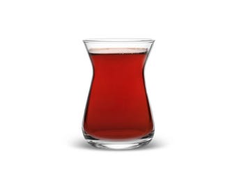 Karaca Irem 6-piece Turkish Tea Glass Set