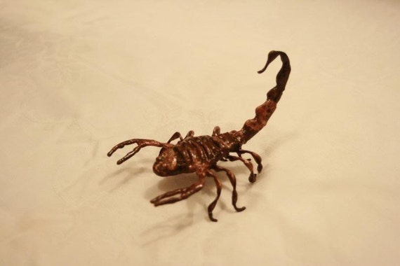 Scorpione Di Rame Etsy Scorpione Di Rame Etsy