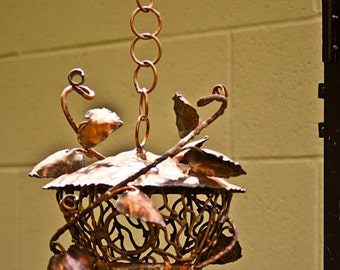 Copper Vine Bird House