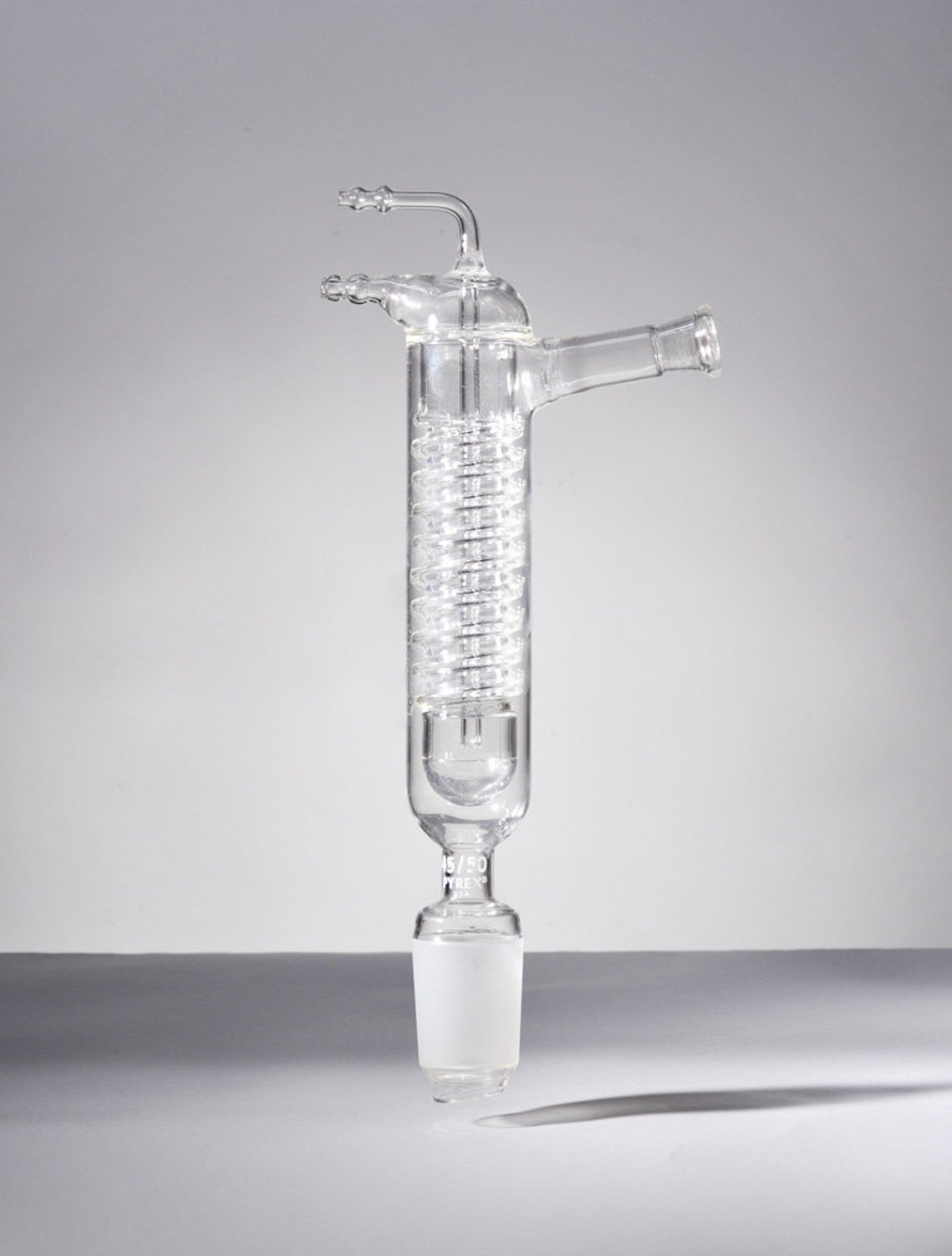 Vintage Pyrex Lab Glass / Pyrex Distillation Condenser with Etsy