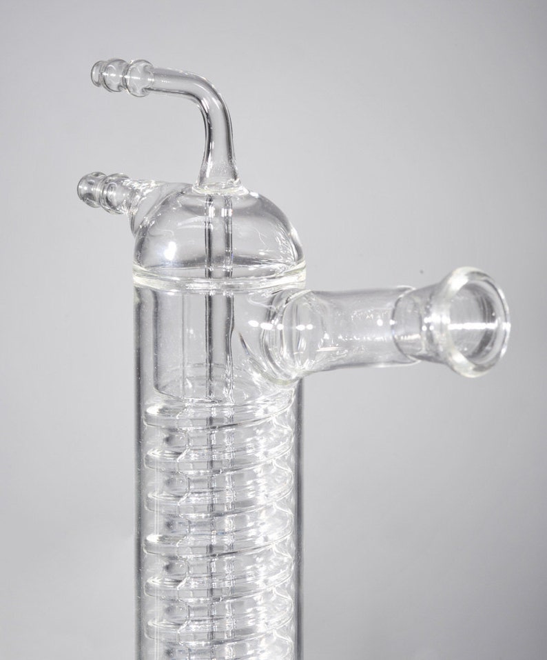 Vintage Pyrex Lab Glass / Pyrex Distillation Condenser with Etsy