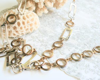 Like new DKNY chain link belt DKNY Vintage Chain Link Belt, Sz. S/M - Etsy main image 4