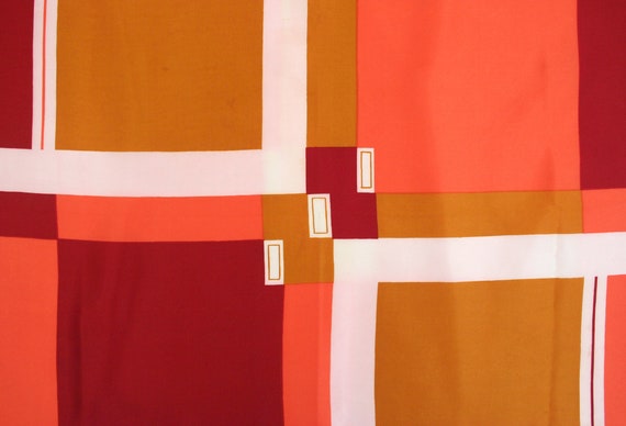 Helena Rubinstein vintage scarf. Mod, geometric, … - image 5