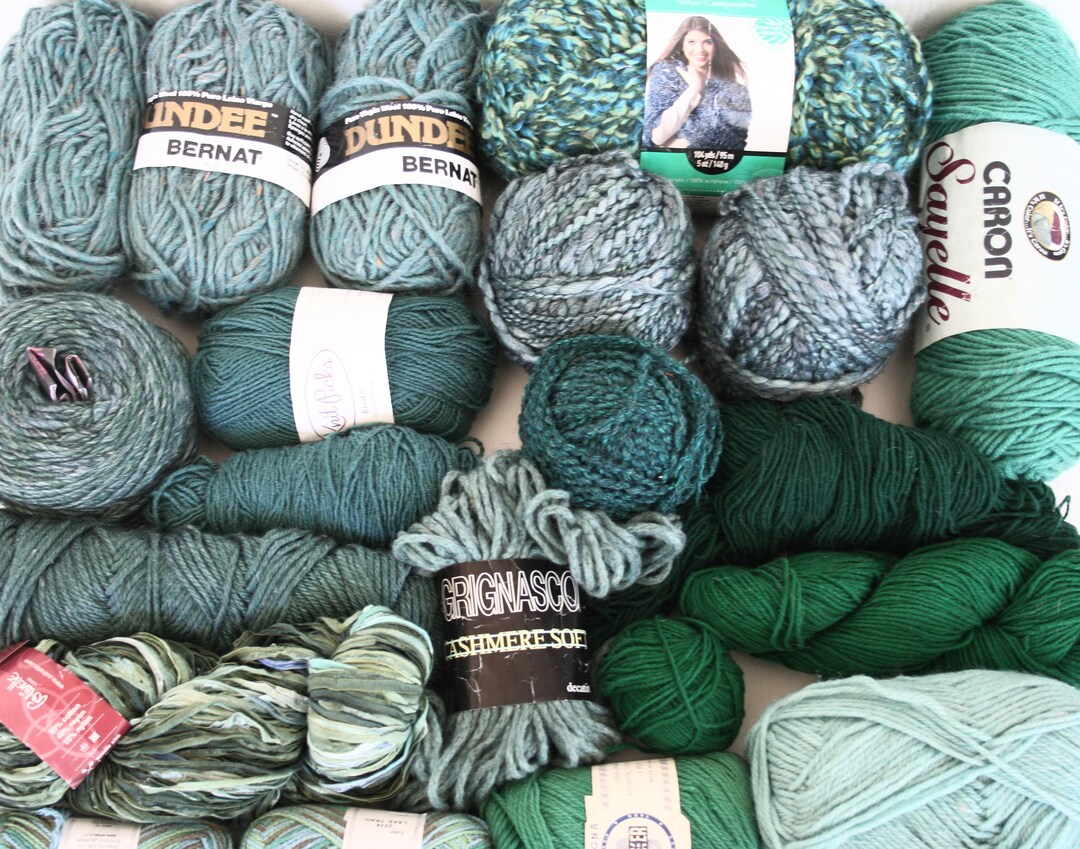 Variety Pack of Yarn. Knitting Yarn Lot Destash Virgin Wool Etsy