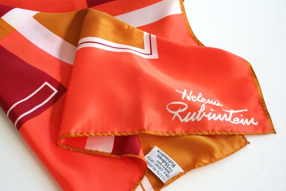 Helena Rubinstein vintage scarf. Mod, geometric, … - image 1