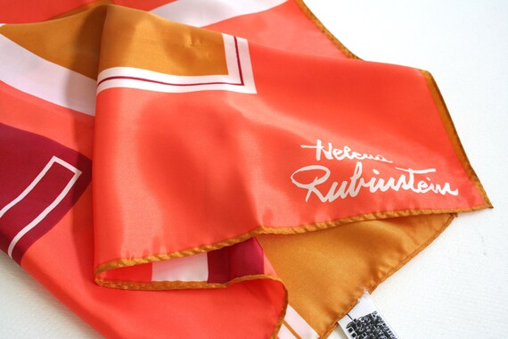Helena Rubinstein vintage scarf. Mod, geometric, … - image 6