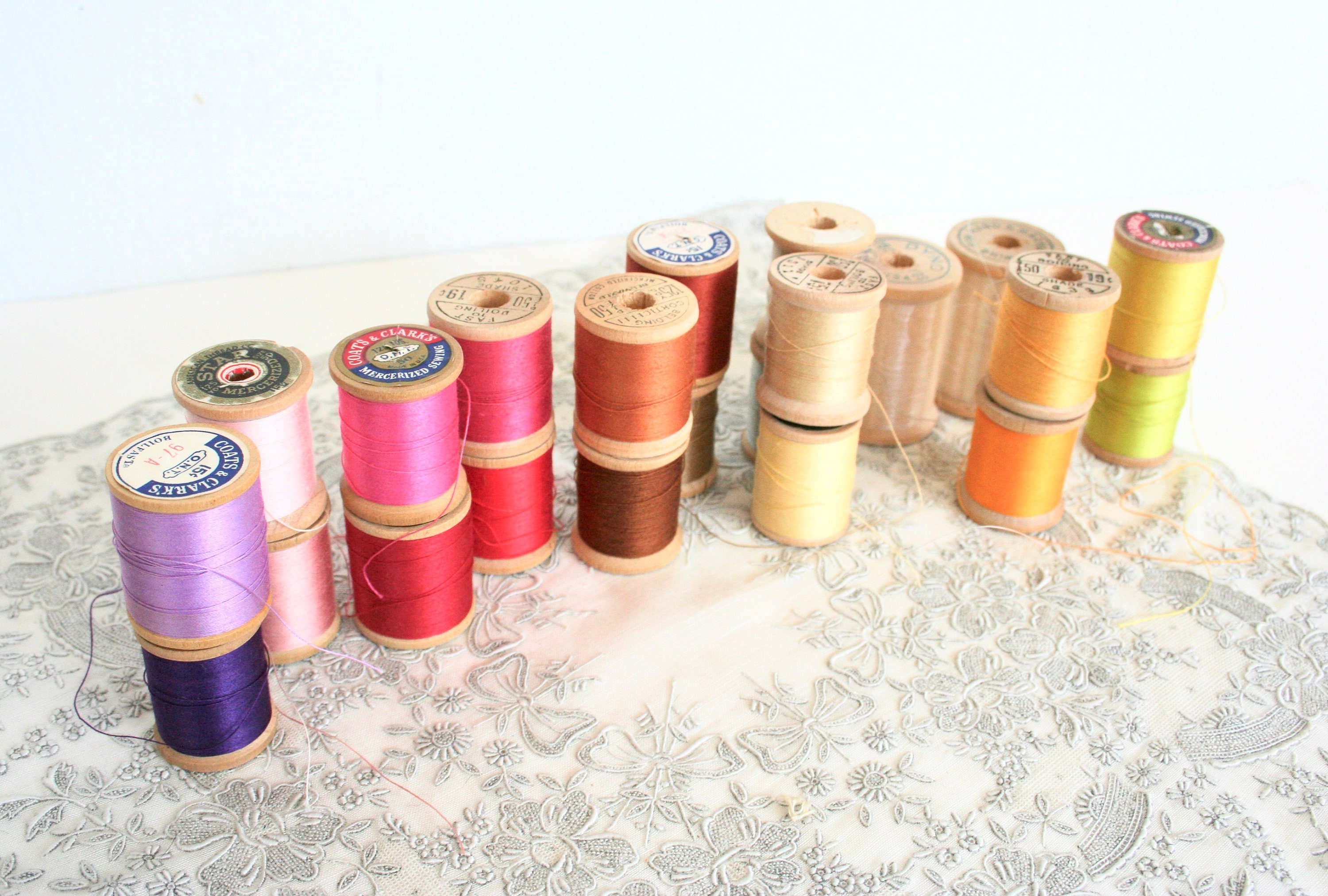Sulky Cotton ROSEWOOD, Sulky 12 WT Cotton Thread, Machine & Hand