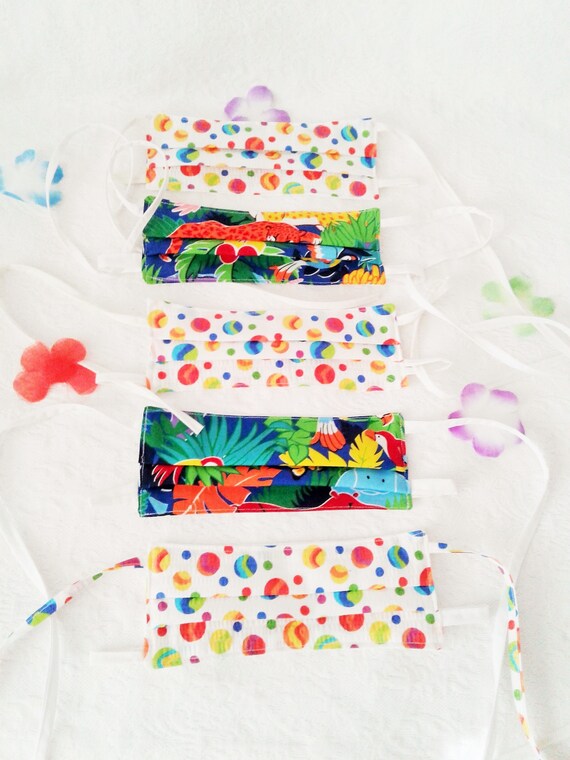 Face mask for small faces fun design face covers Etsy
