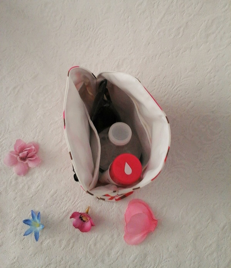 compact Small rounded bag organizer insert light weight.