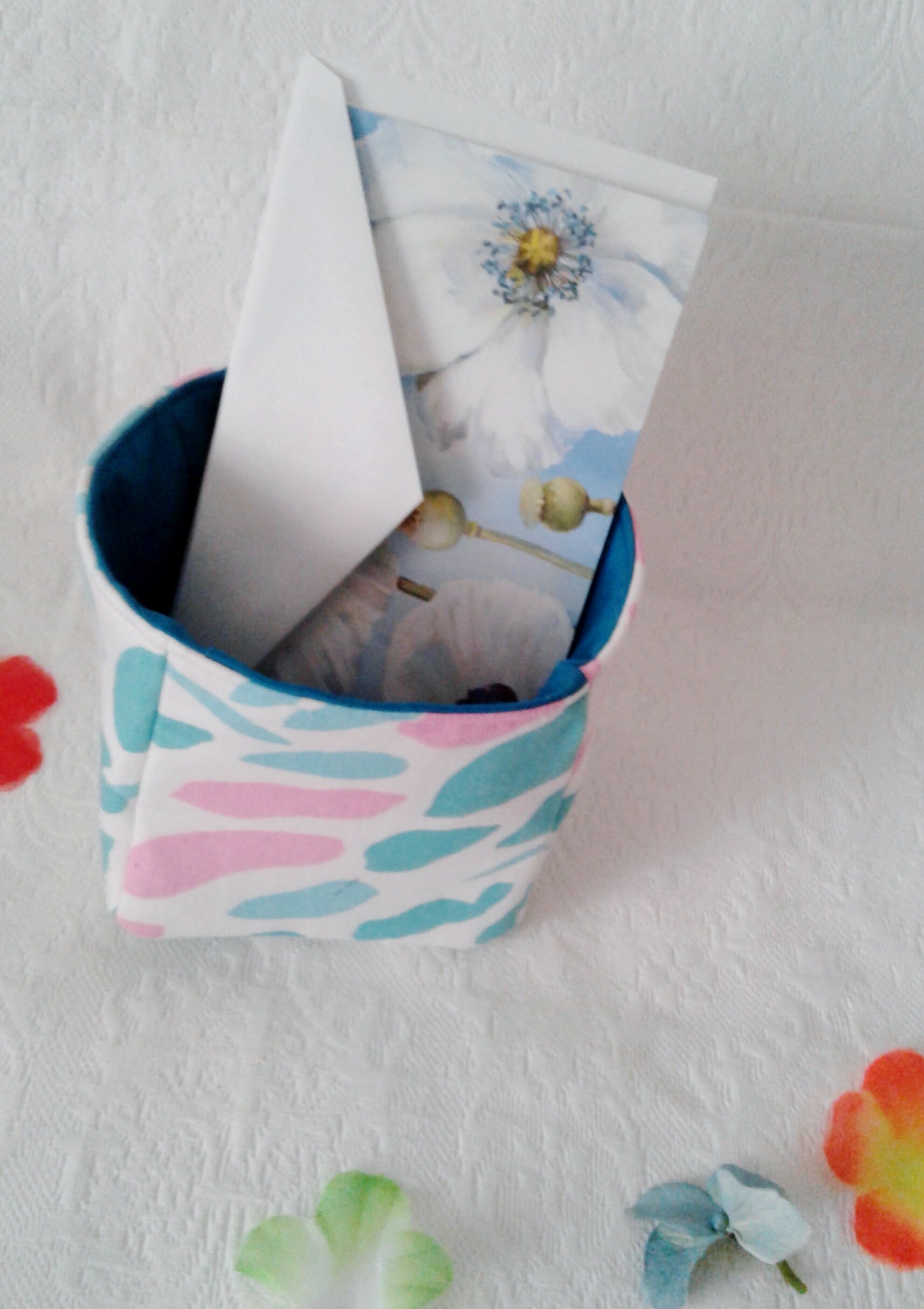 Cubos de tela cajas almacenamiento decorativo uso para | Etsy