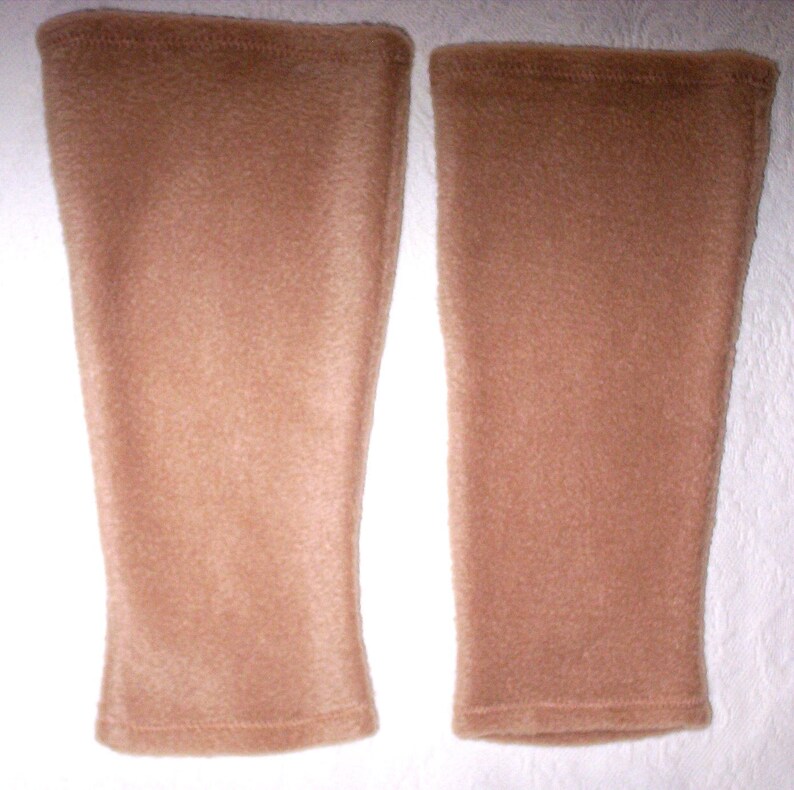 Unisex leg warmers warm fleece calf covers Etsy