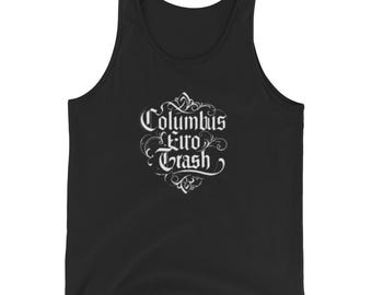 Camiseta sin mangas unisex Columbus Euro Trash