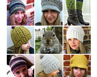 Crochet Hat Patterns for Women - Multi Purchase Discount Coupon Codes - Baby, Kids, Teens, Ladies - Make your own pack