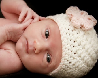 Crochet Baby Hat Pattern - Unisex Bumpy Baby Hat Crochet Pattern No.117 SEVEN sizes English