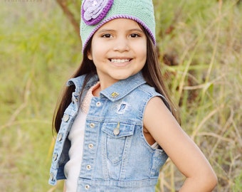Häkelanleitung Mütze - Shell Stitch Beanie Muster Nr.123 Baby Kleinkind Kinder Größen digitaler Download
