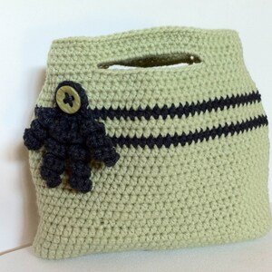 Patrón de bolso a crochet - Easy Peasy Tote Crochet Patrón de bolso No.506 Descarga digital PDF Inglés imagen 2