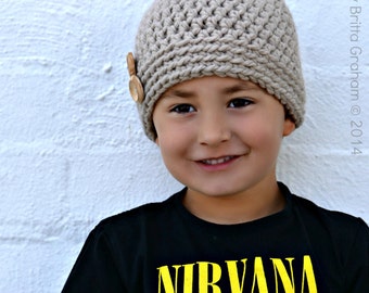 Easy Crochet Hat Pattern for Beginners using Super Bulky yarn ONE hour wonder No.126 Digital Download English