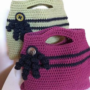 Tasche Häkelanleitung - Easy Peasy Tote Tasche Häkelanleitung Nr.506 Digitaler Download PDF