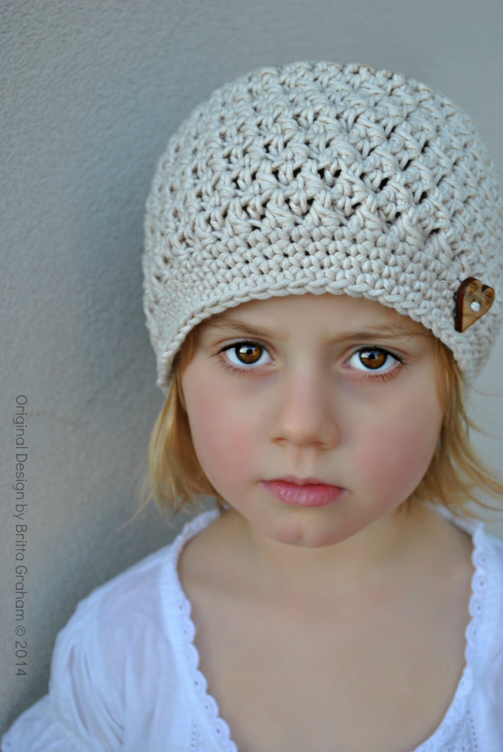 Free Crochet Baby Hat Knitting Patterns Child's Cloche Hat Crochet Pattern  Crochet Hat Pattern In Baby,, image size:1004x1500