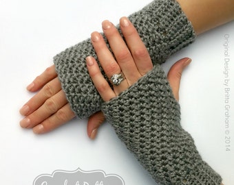 Fingerless Gloves Crochet Pattern No.915 Crochet Glove Pattern Quick and Easy Digital Download PDF English