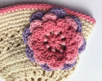 Crochet Hat Pattern  - Girls Sun Hat Crochet Pattern No.106 Spring Project Digital Download PDF Pattern English