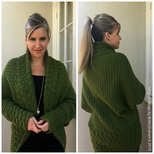 Autumn Leaves Shrug Crochet Pattern 