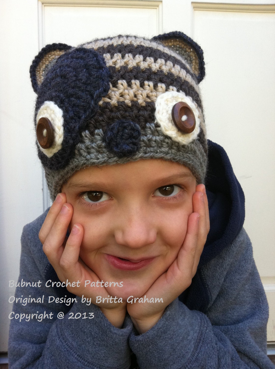 30 Racoon Crochet Patterns for Woodland Amigurumi, Hats, Appliques, and Cozy Handmade... 24 Racoon Critter Hat Crochet Pattern
