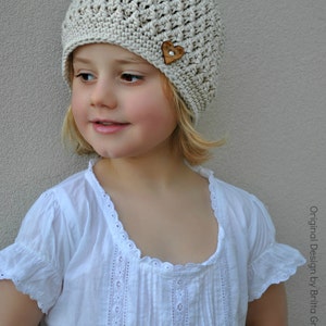 Crochet Hat Pattern in Baby, Toddler and Child Sizes available as instant download No.108 English image 3