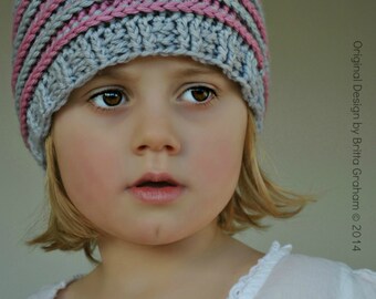 Modèle de chapeau au crochet slouchy P306 utilisant du fil de poids Double Knitting DK Digital PDF Anglais