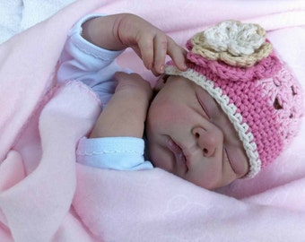 Baby Crochet Hat Pattern - Open Stitch Hat Crochet Pattern No.112 Newborn Toddler Child Sizes Digital Download English