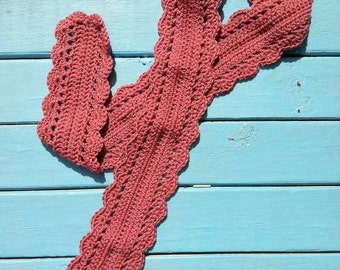 Crochet Scarf Pattern - Sam's Skinny Scarf Crochet Pattern No.508 uses Double Knitting weight (Australian 8ply) yarn Digital DownloadEnglish