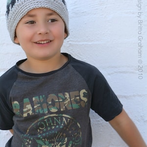 Häkelanleitung für Jungs und Männer - Simply Spikey Hat Crochet Pattern No.107 Digitale Anleitung