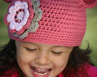 Crochet Hat Pattern -  Easy Peasy Hat Crochet Pattern ALL Sizes Newborn to Adult Ladies Digital Pattern No.101 English