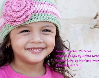 Unisex Crochet Hat Pattern Quick and Easy Beanie Pattern in NINE Sizes No.110 suits BEGINNERS English