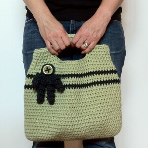 Patrón de bolso a crochet - Easy Peasy Tote Crochet Patrón de bolso No.506 Descarga digital PDF Inglés imagen 3