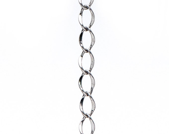 Dainty Stainless Steel Curb Chain 1.5mm, Tiny DIY Necklace Chains ...