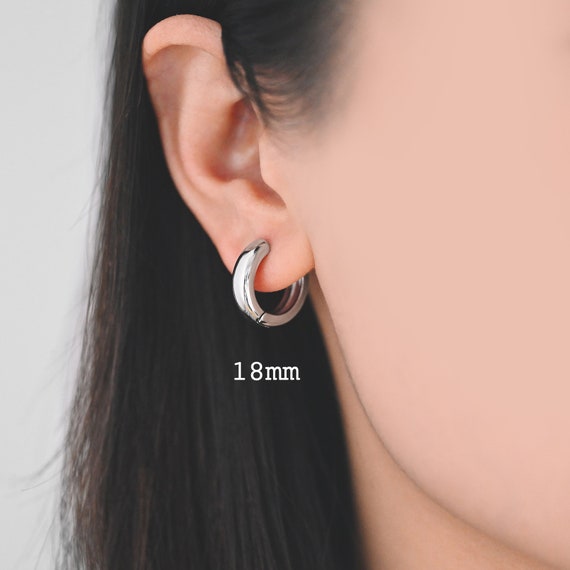 Amazon.com: Gold Earrings Hoops Women, Cartilage Earring