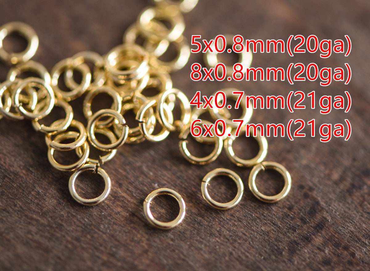 Whosale 10mm Open Siver Jump Rings for Jewelry Necklace Bracelet Making -  China Jump Rings and Hardware price