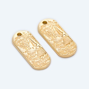 10pcs Gold/ Silver Tone Egyptian Charm, Egyptian Pendant for Jewelry Making (GB-1618)