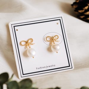 10pcs Gold plated Brass Bow Knot Ear Posts 14x10mm, Bowknot Stud Earrings  (GB-3218)